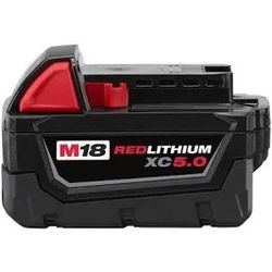 Milwaukee M18 5ah Battery