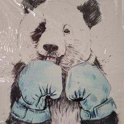 Panda Canvas Wall Art