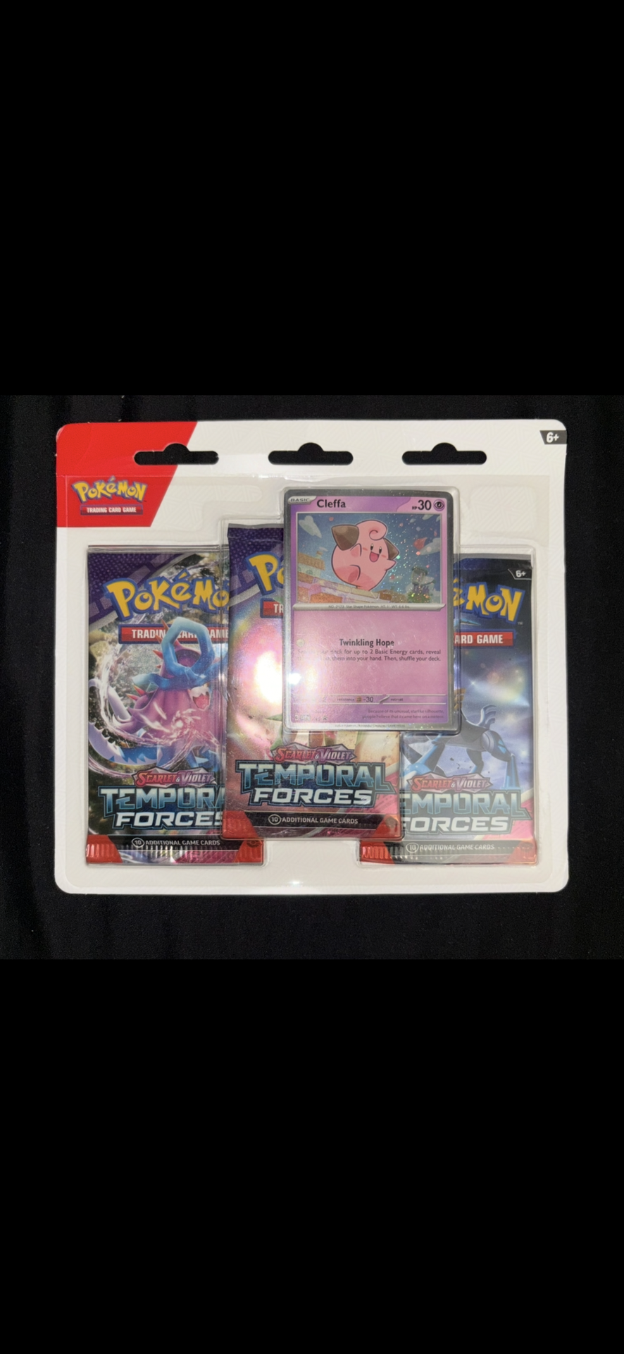 POKEMON TEMPORAL FORCES 3 PACK BLISTER