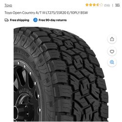 275/55r20 Toyos
