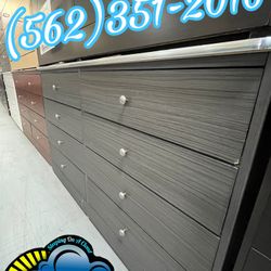 Eight Drawer Dresser With Rails New Chest Cajonera Comoda  