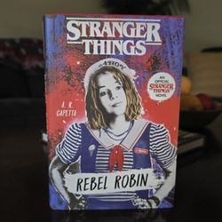 Stranger Things Rebel Robin Hardcover Book 