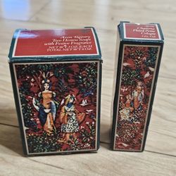 Avon Perfume Cologne Charisma 0.5oz Bundled with (2) Festive Hostess 3oz Soaps Vintage 1981 Retired Discontinued