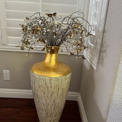 Z Gallerie Gold Vase 