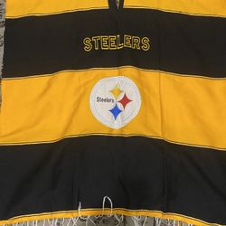 Pittsburge Steelers football tunic or poncho blanket