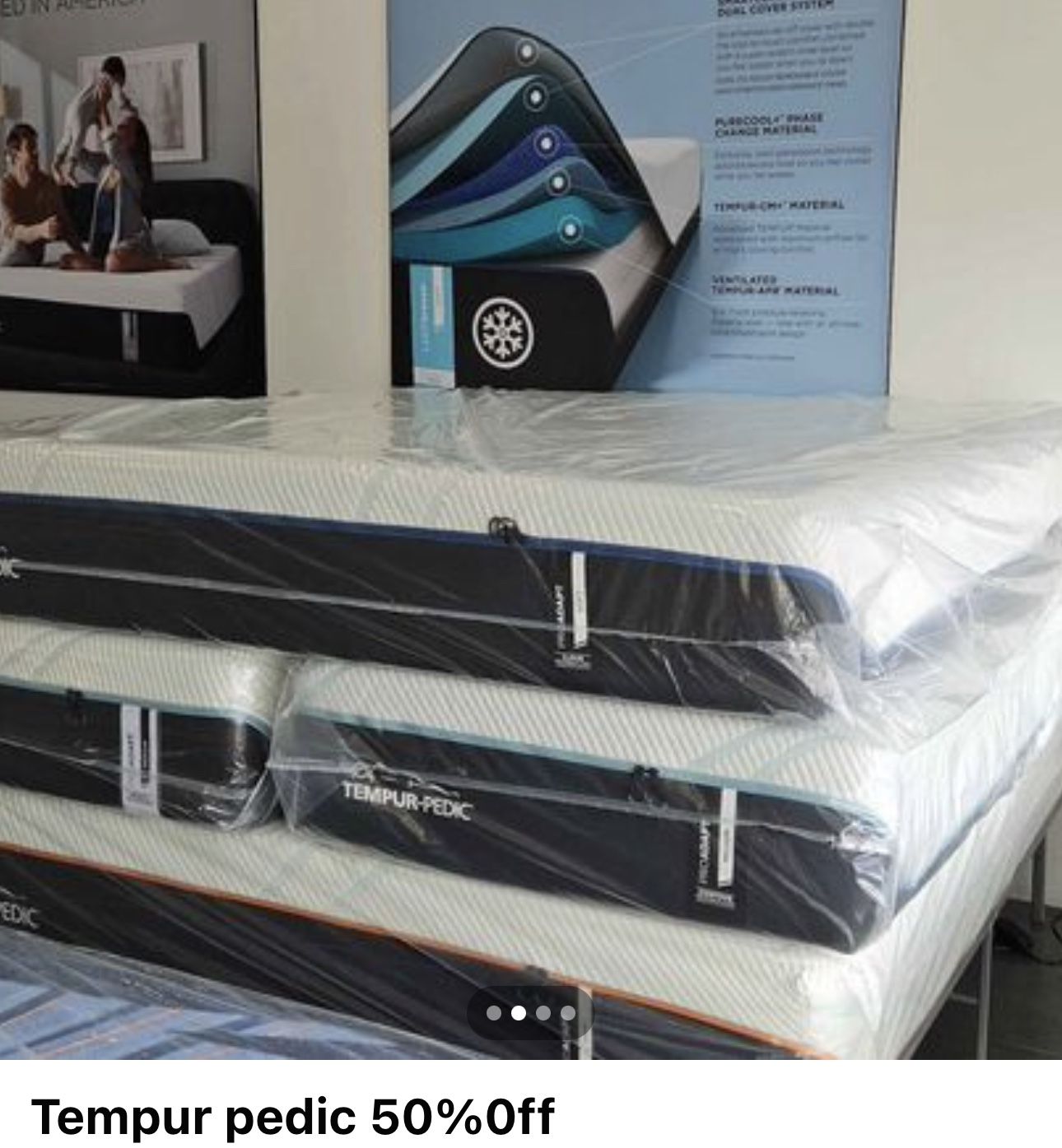 King Queen Size Tempurpedic ProAdapt, ProBreeze, LuxeBreeze Mattress