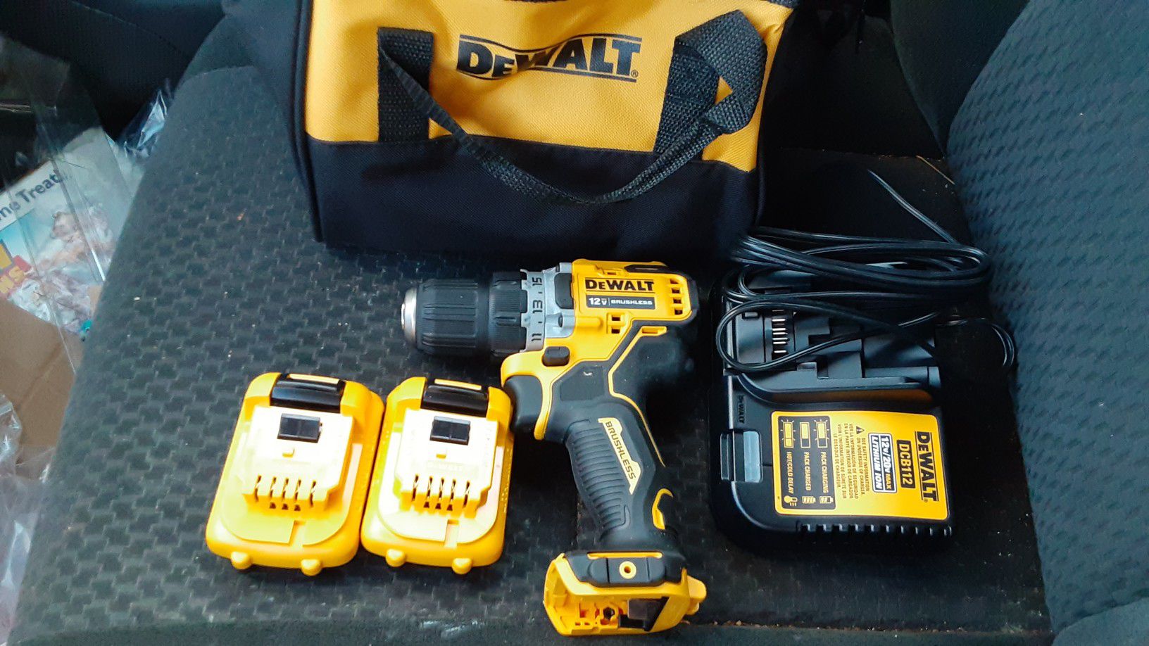 DeWalt 3/8 drill driver 12v brushless