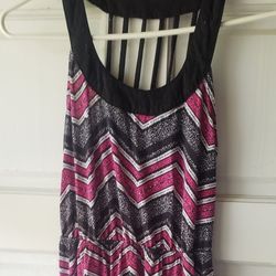 Ladies Sz M  7/9 Maxi Dress