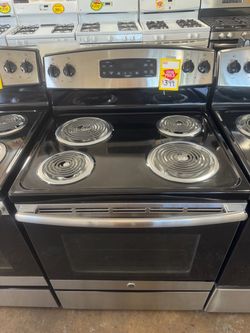 USED GE ELECTRIC STOVE