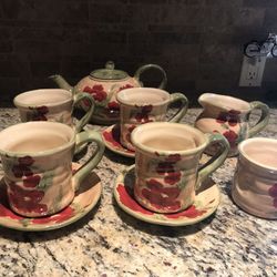 4 Piece Tea Set