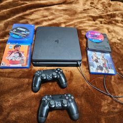 PlayStation 4 Console Bundle – Great Condition – Ready to Play!