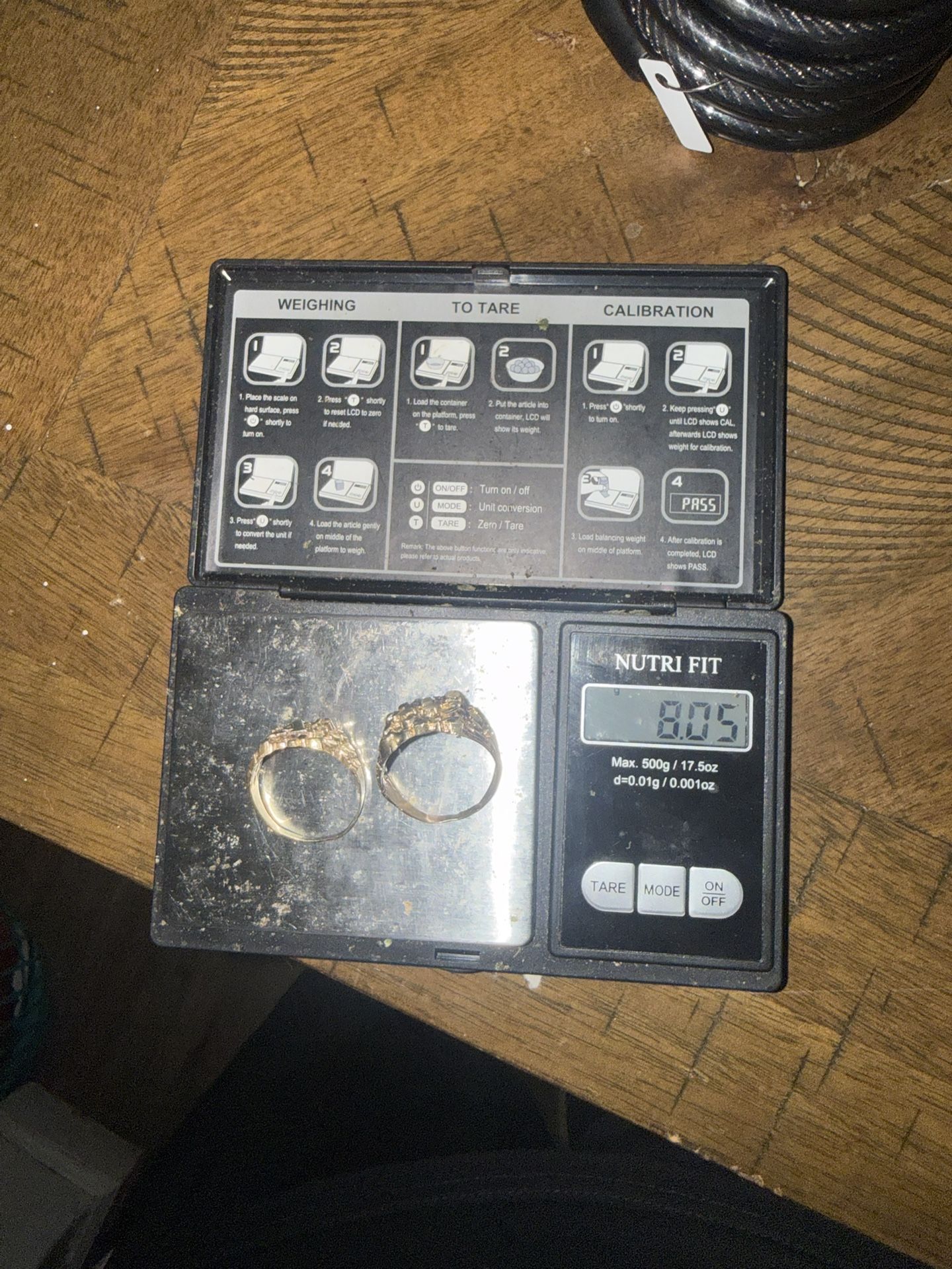 Gold Nugget Rings