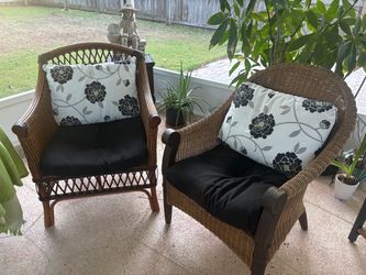 Wicker furniture