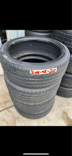 245-45-20 used tires