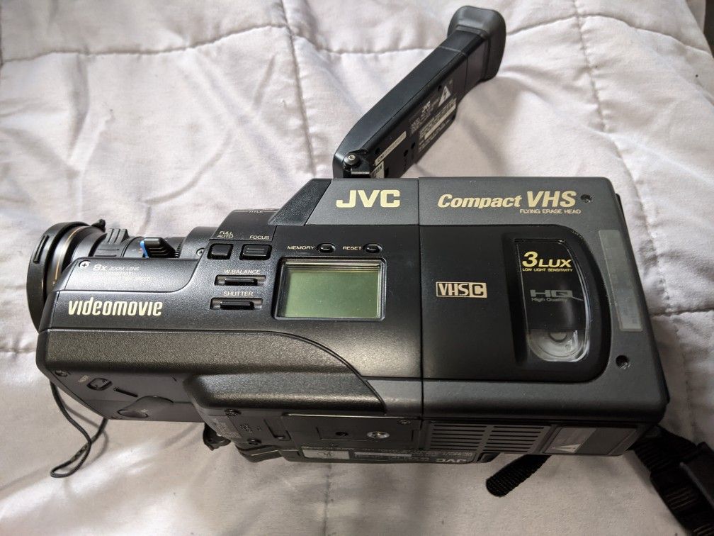 Jvc compact VHS recorder VHS-C camcorder