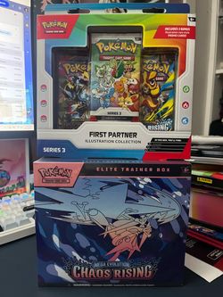 Chaos Rising ETB, first partner series 3, journey together and pitch black