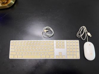Apple Wired Mouse and Keyboard Combo