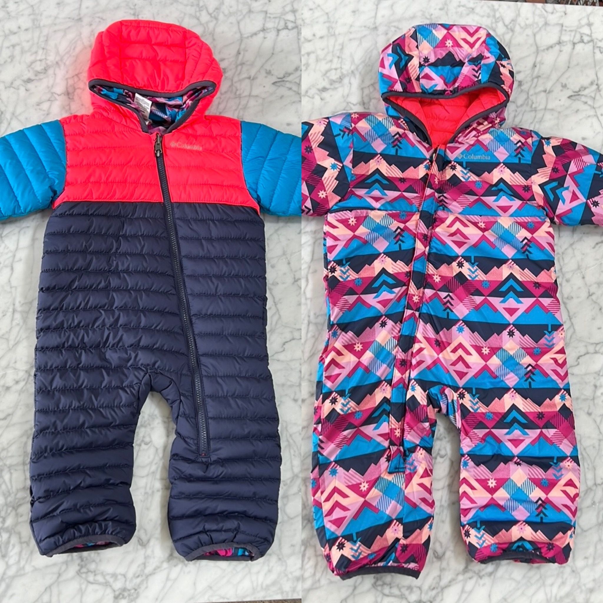 Columbia Infant Powder Lite™ Reversible Bunting Snowsuit 12-18 mos.