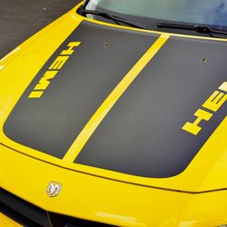 2006 -2008 Dodge Daytona Top Banana Hood Yellow 