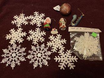 Bag Of Christmas Ornaments 