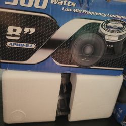Audiopipe 8 Inch Mid Range Speakers