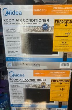 Aire acondicionado PARA HABITACIÓN de  5000 BTU de 10 x 15 asta -150 SQ pie
