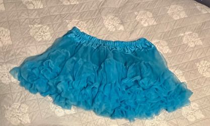 Blue Tulle Pettiskirt Tutu Skirt Extra Large Size