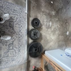 Olympic Bar Bell And Weights