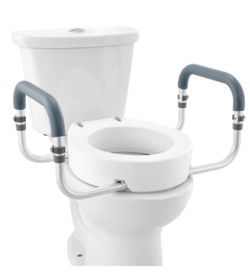 3.5" Raised Toilet Seat Bench