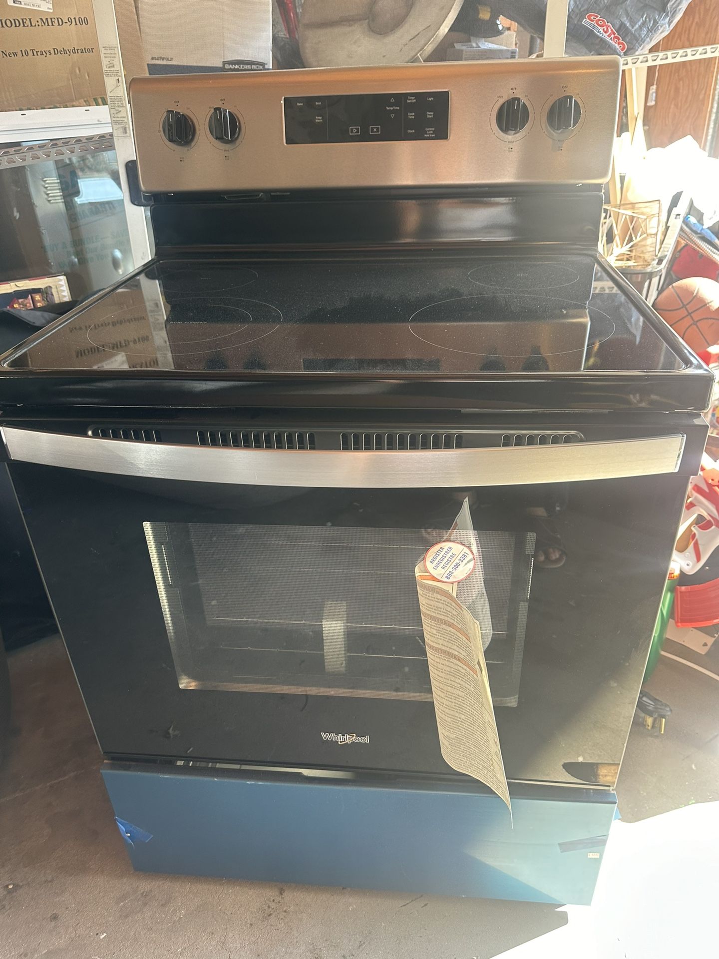 Electric Whirlpool Stove