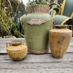 Group Of 3 Decor Pieces
