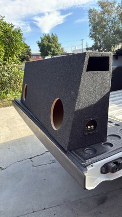 Brand New Truck Box Dual 8” Ported Grey