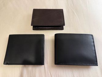 ✅ NEW Lot of 3 BUXTON Leather Wallets