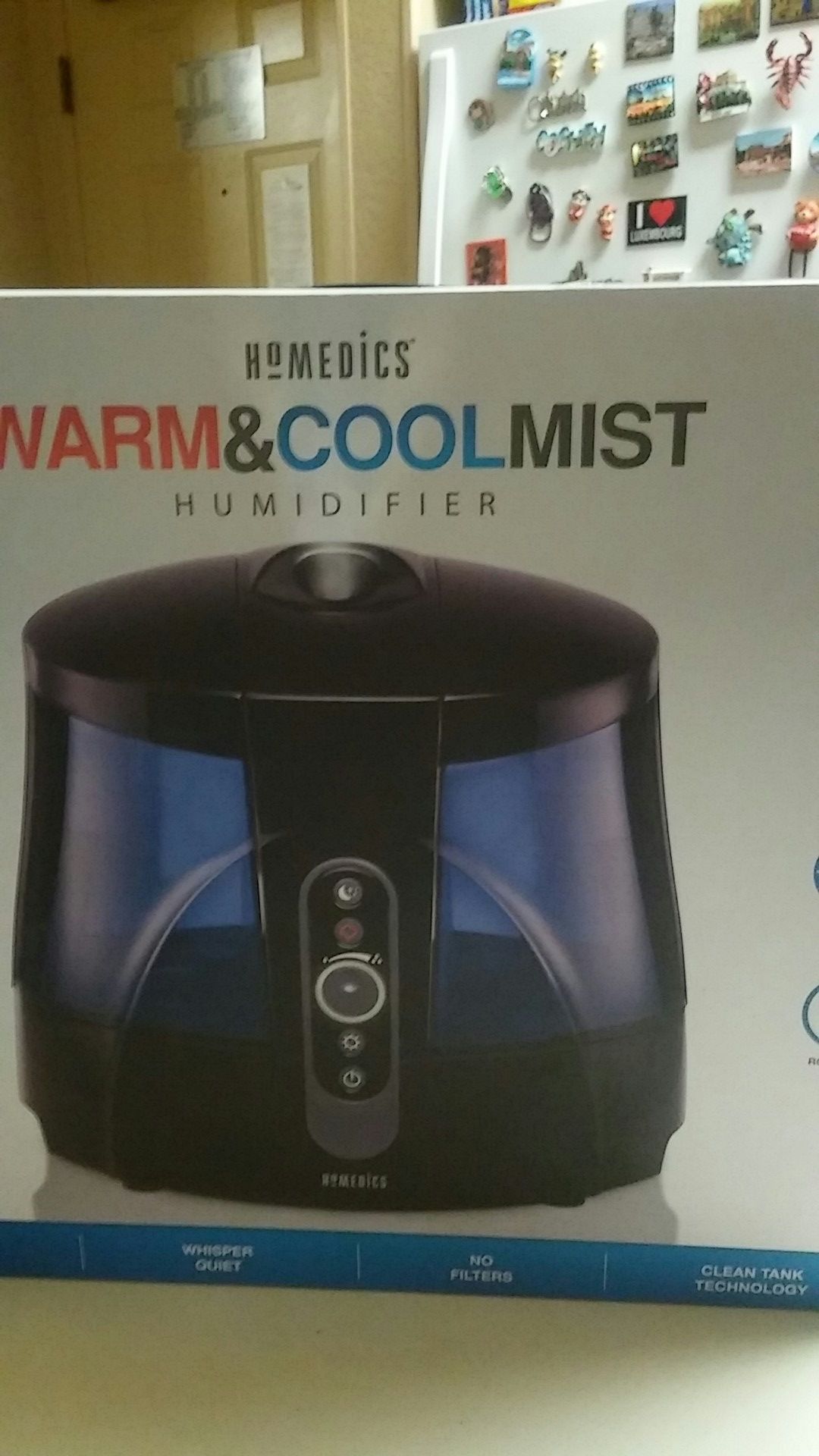 Homedics Warm &Cool Mist Humidifier