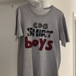 comme de garcons T Shirt Cdg Shirt Boys Supreme Undefeated 