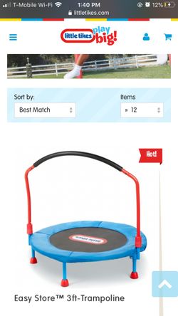 Little Tikes 3” Trampoline
