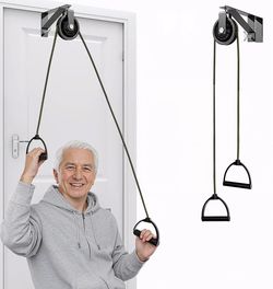 Shoulder 3.5" Pulley for Physical Therapy with Fixed Metal Bracket