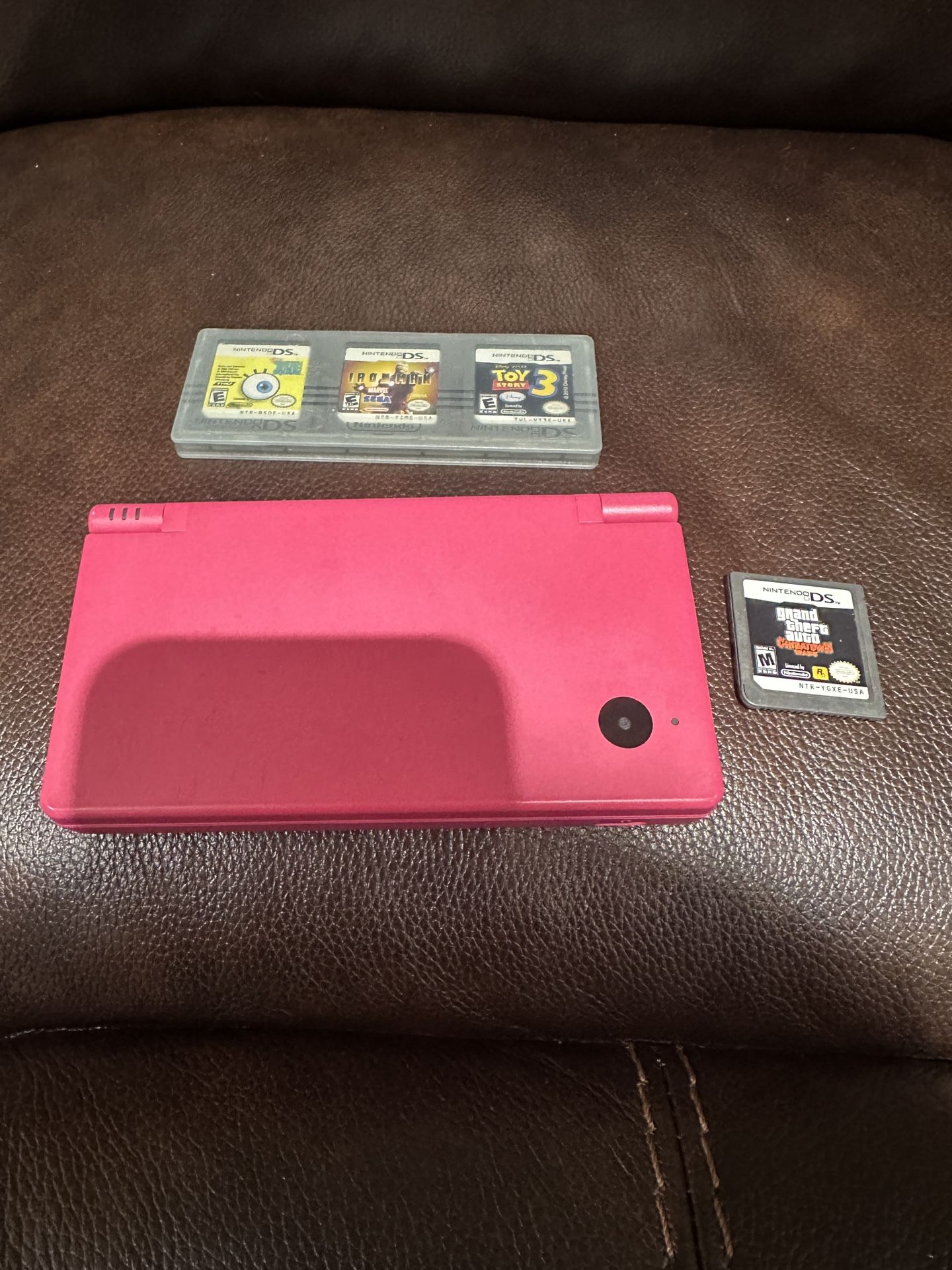 Pink DSi + 4 Games OBO