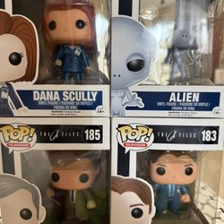 X Files Pop Figure Set