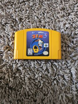 Earthworm Jim 3D N64 $55