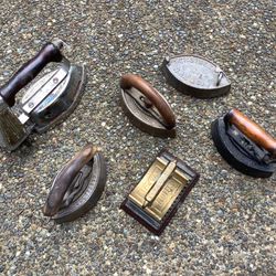 Antique Irons-fluter, Gas Iron,  and More!