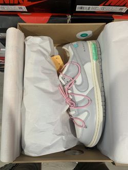 Nike Dunk Low x Off White Lot 9 Size 13 DS