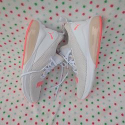 Puma Iocell White Neon Pink Cell Vive WMS 8 Running Shoes Sneakers