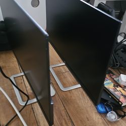 2 -  24 inch monitors