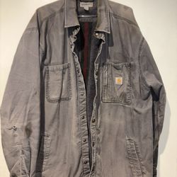 Carhartt Thick Shirt Jacket Men’s Xl 