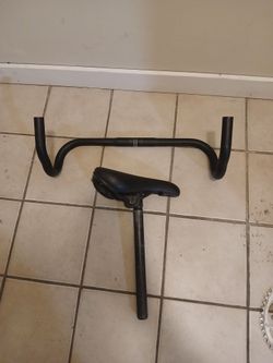 Bike Drop Handlebar and Saddle with Seatpost