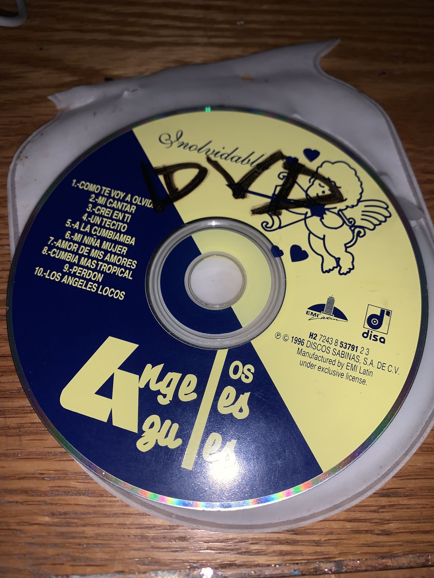 Los Ángeles Azules Music CD