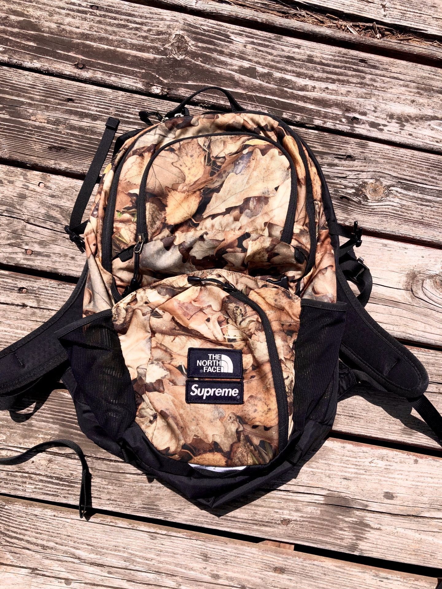 Supreme x The North Face Pocono Leaves backpack