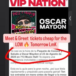 Oscar Maydon Meet & greet