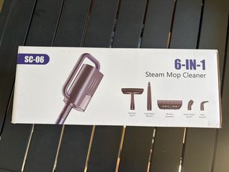Brand new : 6 in 1 steam mop cleaner